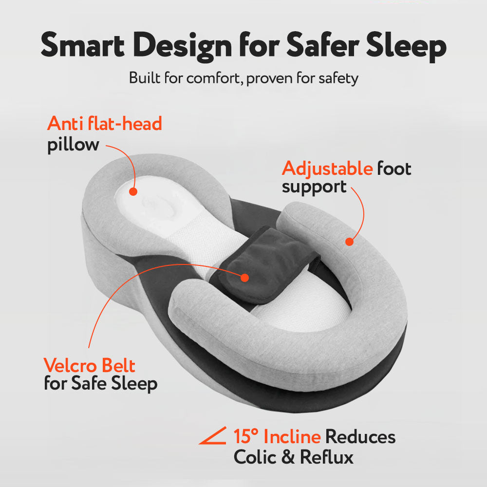 Anytoyz® Incline Baby Bed