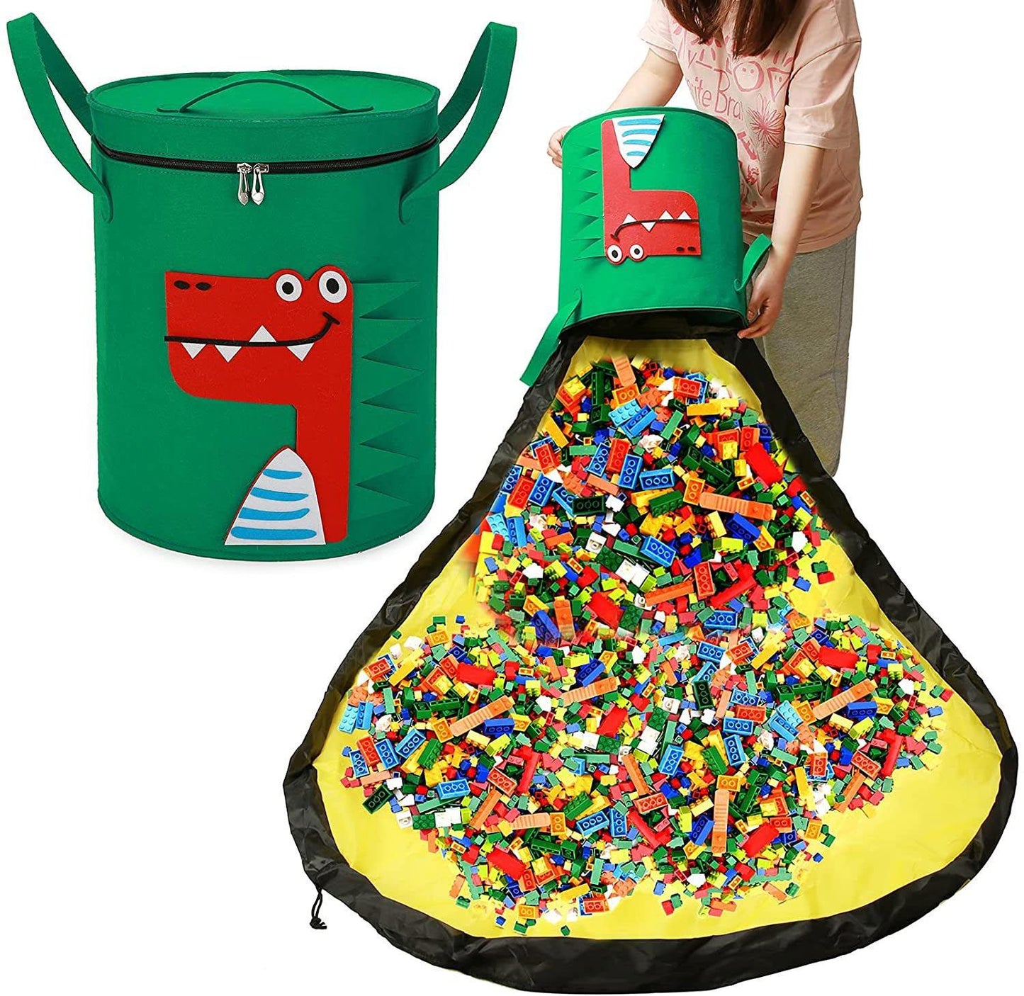 Anytoyz® Toy Storage Bucket Bag - Anytoyz